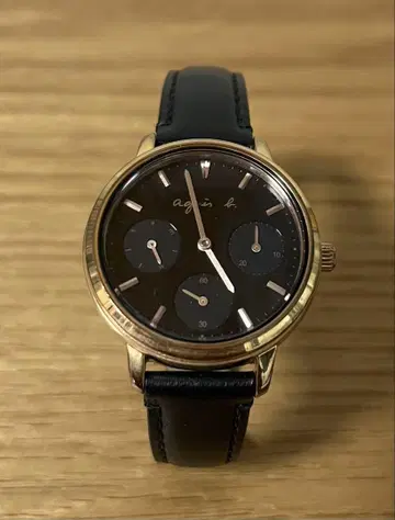 agatha b. 손목시계 블랙 [기간 한정 가격]