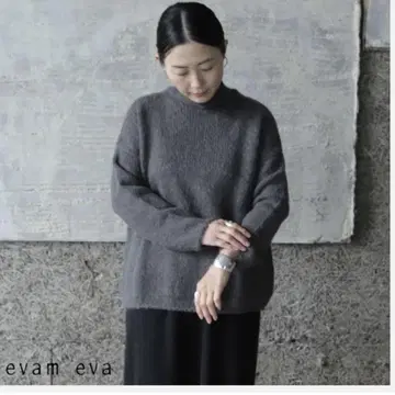 evam eva 알파카 울 터틀넥