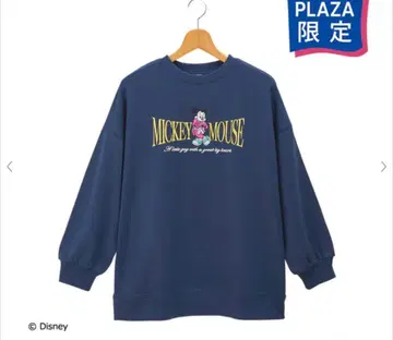 PLAZA 미키 마우스 오버 사이즈 트레이닝복 맨투맨