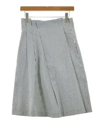 JIL SANDER NAVY 롱 맥시 길이 스커트 여성용