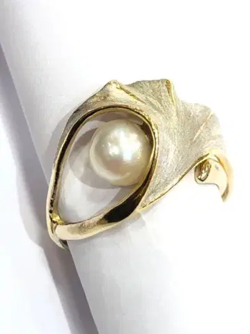 ATELIER SHINJI 아틀리에 신지 펄 실버 반지