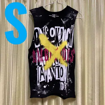 ONE OK ROCK 탱크탑 ambitions 블랙 S 사이즈