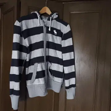 Abercrombie & Fitch M 후드티 네이비 그레이
