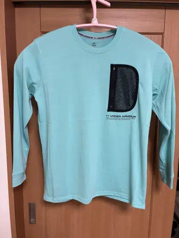 UNDER ARMOUR L 민트 그린 긴팔 티셔츠