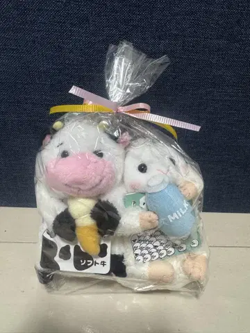 소 봉제 인형 세트