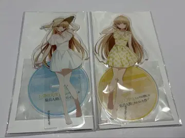 이웃집 천사님 시이나 마히루 돗코플라 B상 아크릴 스탠드 2장 세트