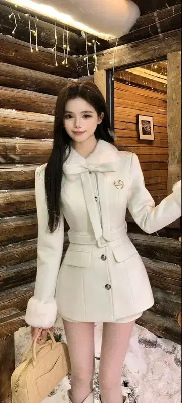 성숙/러블리 심플 셋업 가을/겨울 코트 & 팬츠 모임, 데이트에 최적!