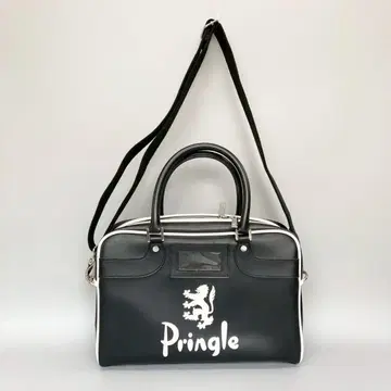 새상품급 Pringle 2way 백 숄더백 핸드백 블랙