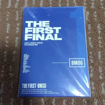 THE FIRST FINAL BMSG 한정판 Blu-ray