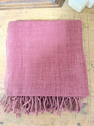 에미오와스 더스티 로즈 프린지 스톨