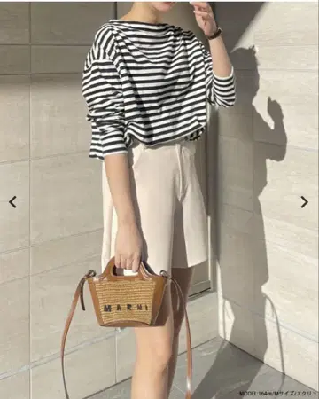 fitmore 플레어 하프 팬츠 에크루 S