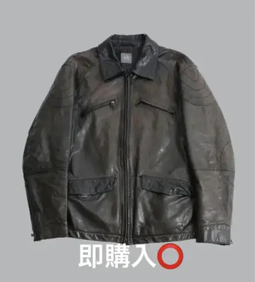 armani exchange 가죽 자켓 sullen archive