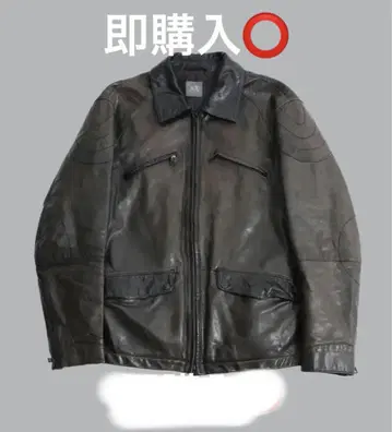 armani exchange 가죽 자켓 sullen archive