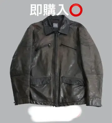 armani exchange 가죽 자켓 sullen archive