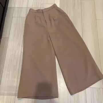Apuweir riche 아푸와이저 리셰 팬츠 와이드 베이지