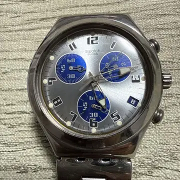 가동품 SWATCH Irony 남성용 손목시계 크로노그래프