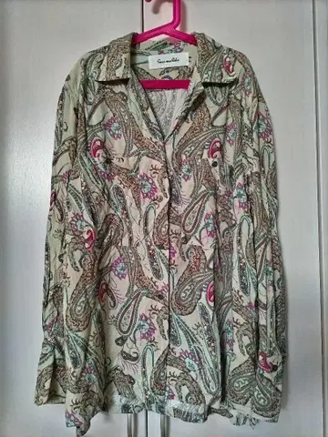 sara malika 셔츠 페이즐리