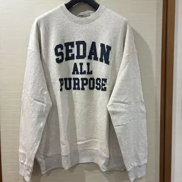 [ SEDAN ALL PURPOSE ] 그레이 맨투맨 트레이닝복 XL