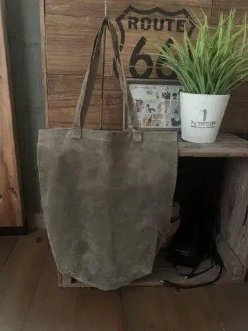Hender Scheme 스웨이드 토트백