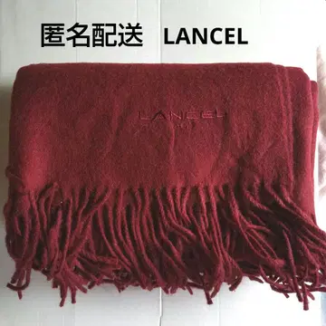 Lancel 크림슨 컬러 머플러 1개