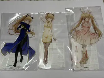 이웃집 천사의 물건 상자 시이나 마히루 모리 스크래치 아크릴 스탠드 세트