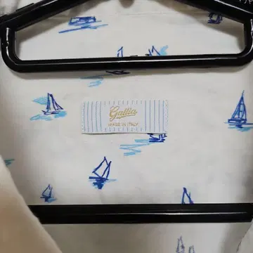 Gallito 요트 패턴 긴팔 셔츠