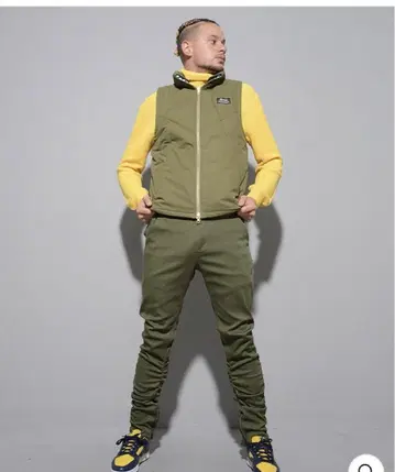 러셀노 WARM SKINNY GATHER PANTS 오