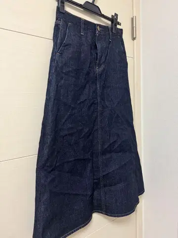 23구 DENIM 플레어 데님 스커트