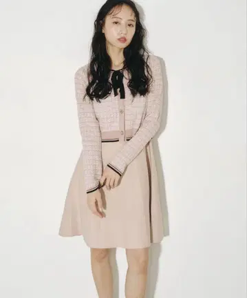 JILLbyJILLSTUART 가디건 포함 슬리브리스 원피스