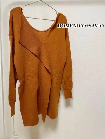 새상품 [ 정가 31900엔 ] DOMENICO+SAVIO 디자인 니트