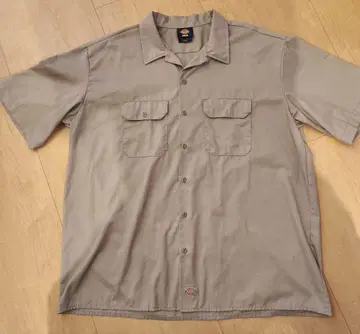 Dickies 1574 샌드 베이지 반팔 워크 셔츠 XXL 온두라스 제조