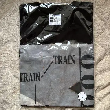 THE BLUE HEARTS TRAIN TRAIN 티셔츠 L 사이즈
