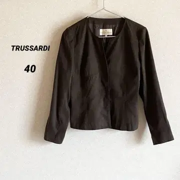 트루사르디 노카라 자켓 브라운 40