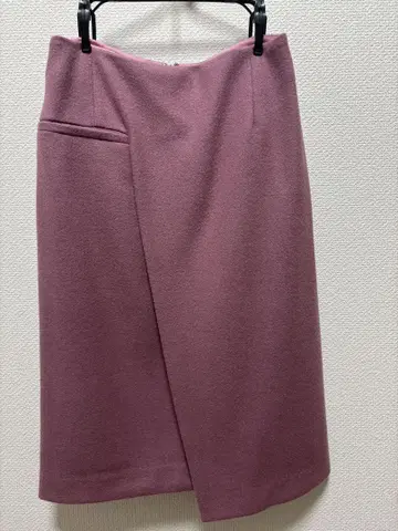 allureville 핑크 랩스커트