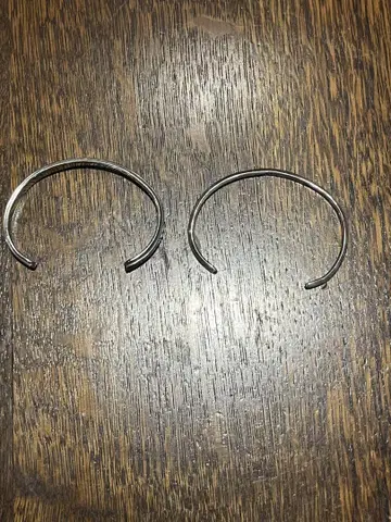 실버 액세서리 뱅글