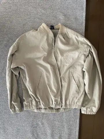 Claiborne 클레이본 발수 블루종 나일론 자켓 베이지