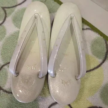 조리 에나멜 나전풍 나비 L 천연 가죽 사용 일본 의류
