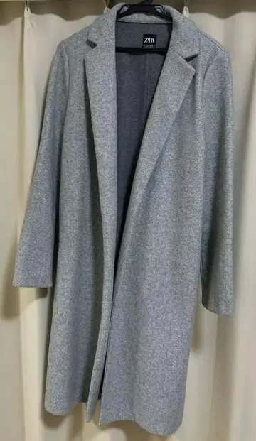 ZARA 그레이 롱 코트