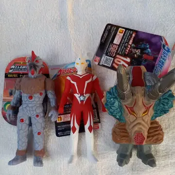 울트라 히어로 시리즈 울트라 괴수 시리즈 세트 소프트 비닐