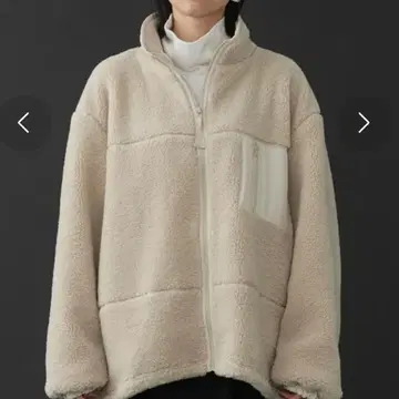 아메리칸 홀릭 보아 플리스 자켓
