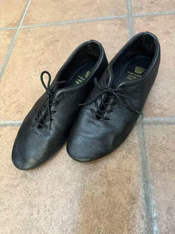 CROWN 크라운 레이스업 슈즈 블랙 UK5 여성용 빔즈