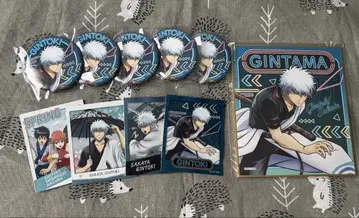 은혼 캔뱃지 컬렉션 색지 메탈 스티커 사카타 긴토키 모음