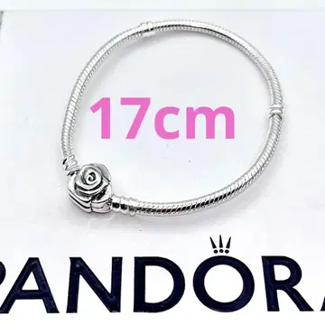 PANDORA 팔찌 171 Rose in Bloom Clasp Sna