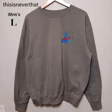 thisisneverthat 맨투맨 L 카키
