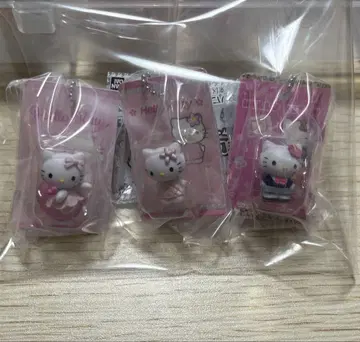 헬로키티 패키지 미니어처 컬렉션 3개 세트
