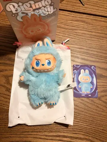 Bigmoto Energy 스카이블루 봉제 인형 hope 본체