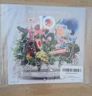 Mrs. GREEN APPLE 특전 B상 사인 데이터 포함 자켓
