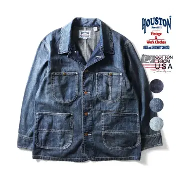 HOUSTON / 휴스턴 코튼 데님 커버올 초특가