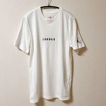 JORDAN 화이트 T셔츠 XS