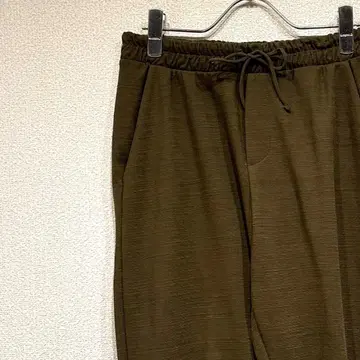 ZARA BASIC 이지 팬츠 허리 끈 포함 포켓 부착 심플